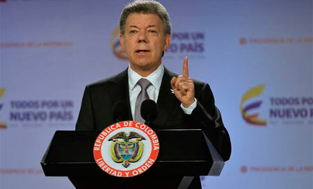 Santos ordena acelerar los diálogos de paz con las FARC